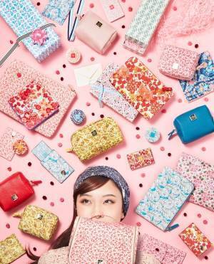 「ザ・フラワースタンド＿ケイタマルヤマ」17年秋冬の雑貨 - 小花柄やペイズリー柄のポーチなど