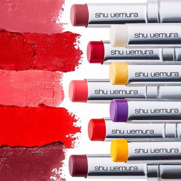 シュウ ウエムラ新リップ「ルージュ アンリミテッド」手持ちリップが変化するミキサーカラーなど全38色