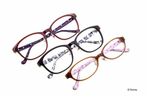 ゾフ×ディズニー新作眼鏡、ミッキーマウスやドナルドダックなどの“シルエット”をさりげなくプリント