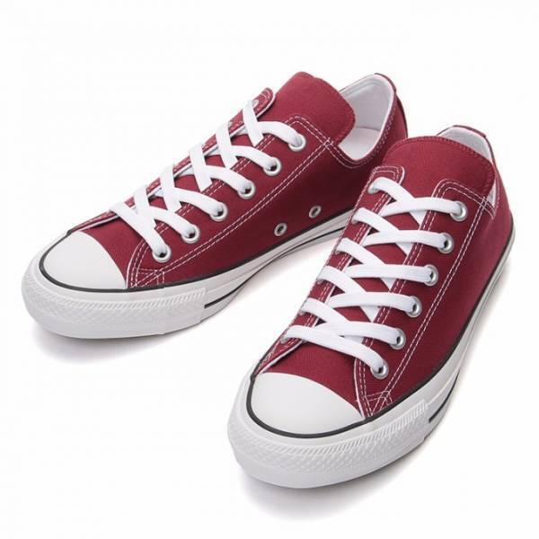 コンバース「オールスター 100」に新モデル - 秋冬らしいバーガンディーや市松模様のパッチワーク