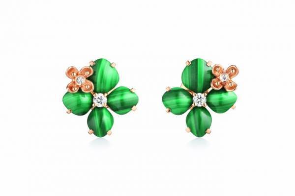 ショーメ「オルタンシア」エデンコレクションから新作イヤリング・リング - マラカイトの鮮やかな煌めき