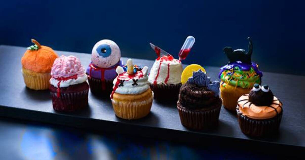 英国スイーツ モナークオブロンドン のハロウィン ゾンビユニコーンや目玉モチーフのカップケーキ 17年9月30日 ウーマンエキサイト 1 2