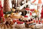 苺＆クリスマススイーツのデザートブッフェ、ヒルトン小田原リゾート＆スパで - ケーキやタルトなど