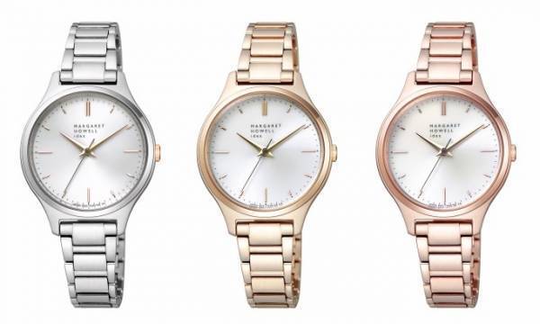 マーガレット・ハウエル アイデアより新作腕時計、ソーラーテック&見やすい大きめケース