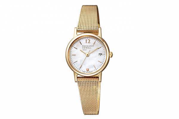 マーガレット・ハウエル アイデアの限定ウォッチ - シンプルなデザインに光るダイヤモンド