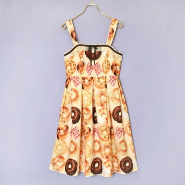エミリーテンプルキュート「manyベーグル」シリーズ、ベーグル×リボンの新作ガーリーワンピ
