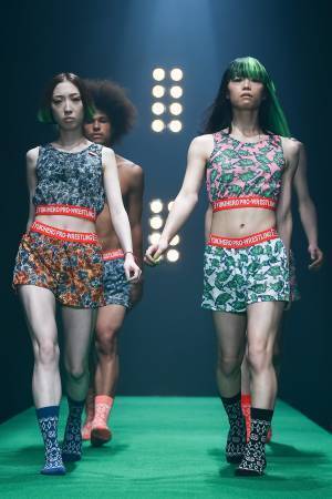 ユキヒーロープロレス2018年春夏コレクション - 小学生の時に憧れたミュータント・タートルズを服に