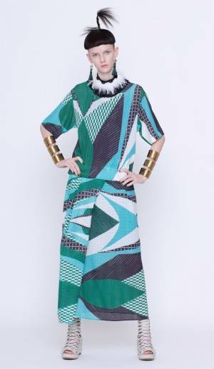 ソマルタ2018年春夏コレクション - 幾何学柄に落とし込む自然の美