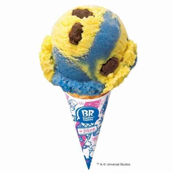 サーティワン×“ミニオン”、バナナ＆パイナップルの限定フレーバーや顔型クリスマスケーキなど