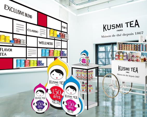 仏プレミアム茶葉・クスミティーの新作「キャラヴァンNO.50」ロシア女帝をイメージしたブラックティー