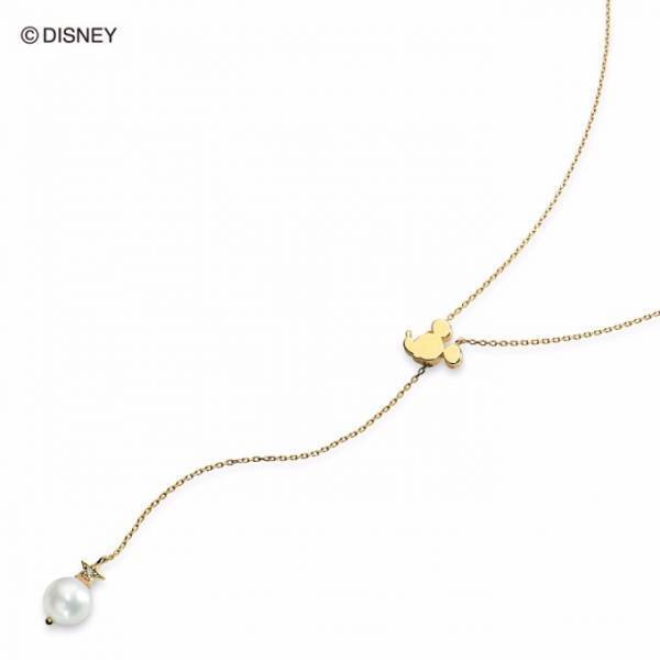 スタージュエリー ガールから、ミッキーマウスを象ったクリスマス限定ネックレス