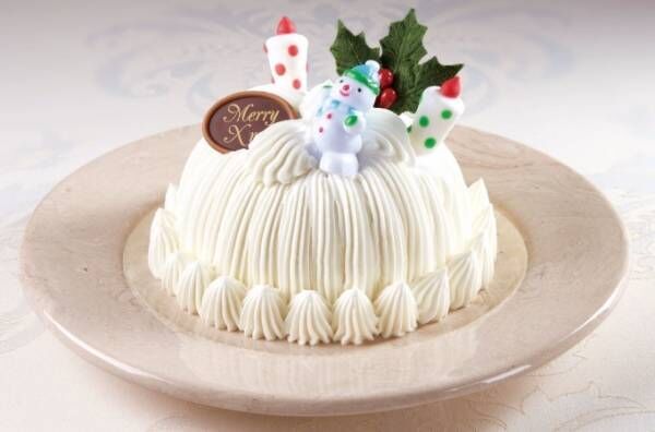 東京會舘「クリスマスマロンシャンテリー」など、3種のクリスマス限定ケーキ発売
