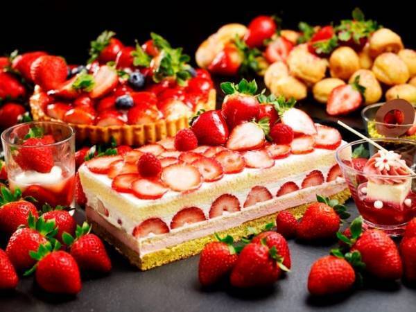 インターコンチネンタルホテル大阪「ベリー！ストロベリー2018」食べ放題など苺づくしのホテルメニュー