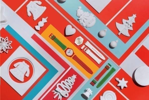 スウォッチからクリスマス新作ウォッチ「スウォッチ バイ ユー」、各パーツを自分好みにカスタマイズ