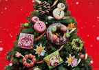 ミスドのクリスマスは“カナヘイ”とコラボ、うさぎとピスケがドーナツに！直径15cmのビッグドーナツも