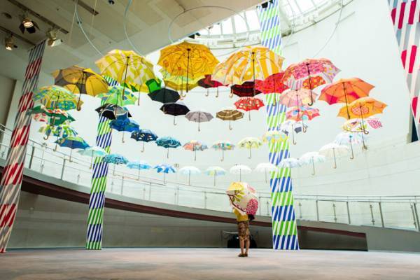 「鈴木マサルのテキスタイル展」福岡で初開催 - テキスタイルや傘など100点を展示