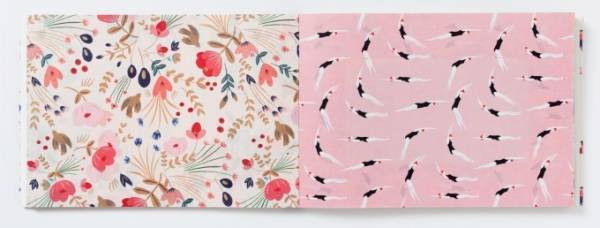 パリ人気文具ブランドの書籍『PARIS 100枚レターブック』花・動物柄ペーパーで手紙を贈ろう