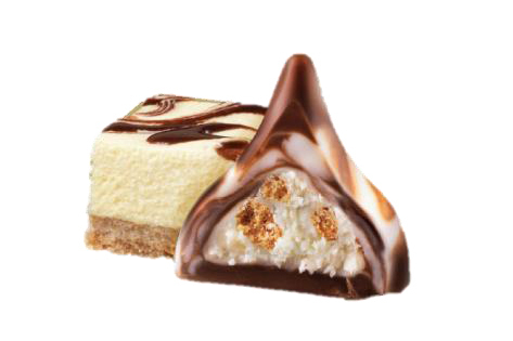 キスチョコ、2倍の大きさの「キスデラックス」の新作 -クッキー生地＆チーズケーキクリーム入り