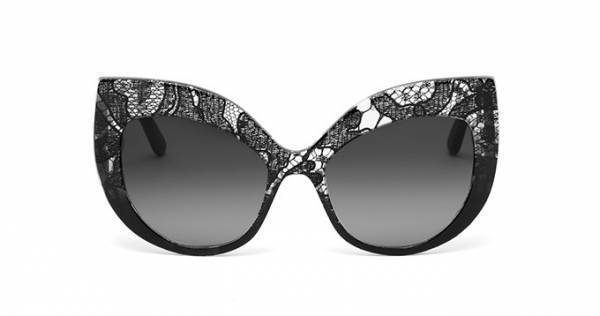 ドルチェ＆ガッバーナの新作サングラス、フレームに「レース」を埋め込んだエレガントなデザイン