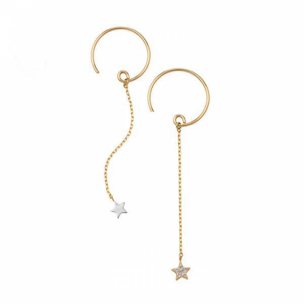 エトワのクリスマスジュエリー、聖夜に輝く星をイメージしたネックレス・ピアス・リング