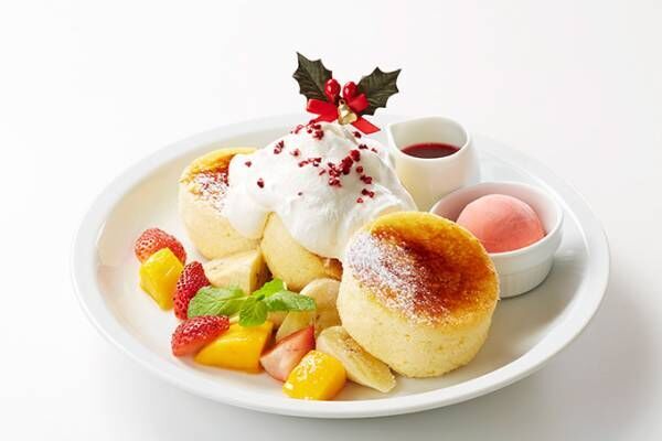 パンケーキ専門店「バター(Butter)」のクリスマス、好みのトッピングで楽しむ限定パンケーキなど