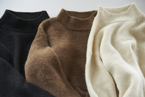 マーカウェアから”アルパカ”を使った新作 - 天然の色味と光沢が美しいコートやストール