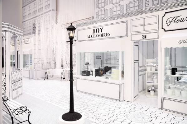 シャネル“ショッピング通り”が松屋銀座に出現、花屋やスイーツ店で見つけるジュエリー＆時計
