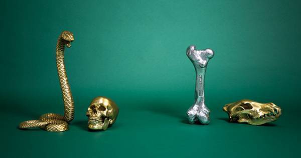 ディーゼルから「驚異の部屋」がテーマのインテリア 、狼のスカルや蛇をモチーフに