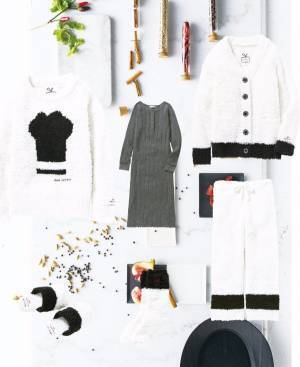 ジェラート ピケ×ジョエル・ロブションのクリスマス - カシミアミックスのふかふかルームウェア