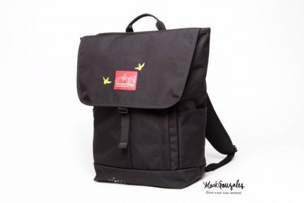 マーク・ゴンザレス×マンハッタン ポーテージ、"GONZ エンジェル"刺繍入りバッグ
