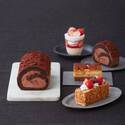 パティスリー キハチ「苺&ショコラスイーツ」苺とあんこのミルフィーユや大人のチョコロール