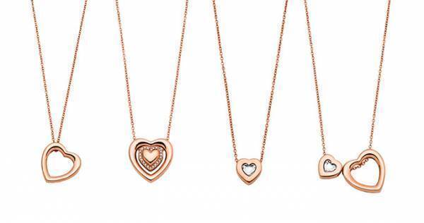 フォリフォリから日本限定ハートネックレス、2つのハートで8wayの楽しみ方