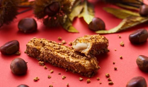 栗きんとんがシュークリームに「栗きんとんザク」Z クロッカンシュー ザクザクの新フレーバー