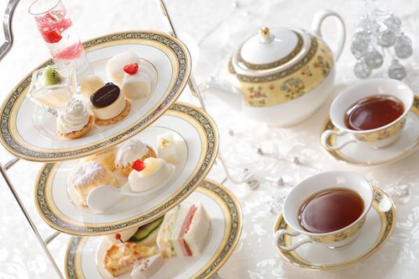 ウェスティン都ホテル京都 京都特産品で作ったアフタヌーンティー、日本酒ゼリーや豆腐チーズケーキ