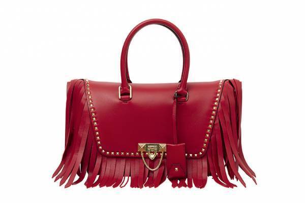 ヴァレンティノのバッグ「デミルーン」18年リゾートからフリンジ×スタッズの新作