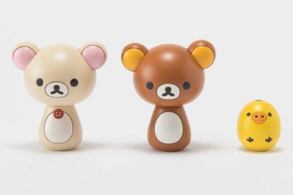 「リラックマこけし」が登場、仲間のコリラックマ＆キイロイトリも