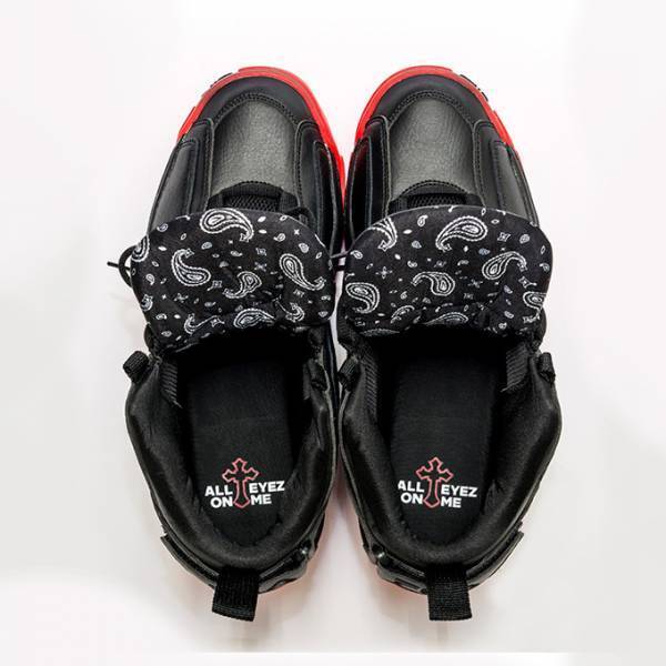 フィラ ヘリテージ「伝説的ラッパー・故2PAC」モチーフの限定スニーカー、ペイズリー柄をデザイン