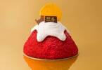 銀のぶどうの新春限定ケーキ「赤富士のお正月」苺ミルククリーム&ラズベリーで富士山の初日の出を表現