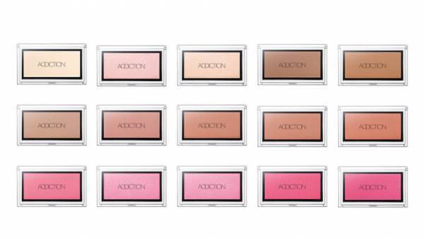 アディクション「ザ ブラッシュ＆ブラッシュ トリニティ」一新、チークの重ね付けでより自然な血色感