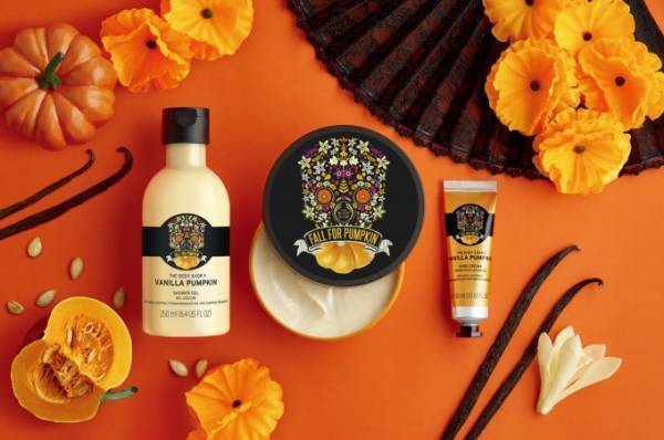 ザ・ボディショップの”ハロウィン”「バニラパンプキン」甘い香りのボディケア