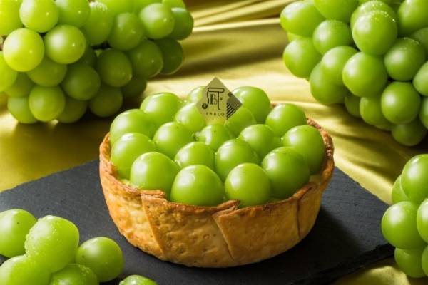 パブロのシャインマスカット「晴王」限定チーズタルト、みずみずしく爽やかな味わい