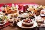 メゾンカイザーのクリスマス 、“サンタの帽子”を表現したベリータルト＆トナカイを飾ったケーキ