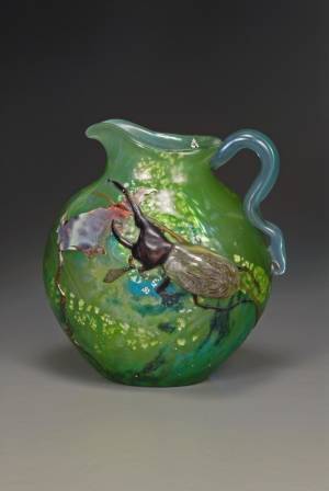 「エミール・ガレ 自然の蒐集」箱根・ポーラ美術館で、海の生物などをモチーフにしたガラス作品約130点