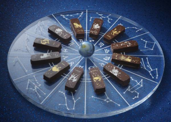 大阪・リーガロイヤルホテルのバレンタイン、12星座がモチーフのボンボンショコラや惑星ショコラなど