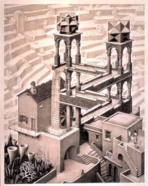 エッシャー×ダリ×福田繁雄が描く「だまし絵」が集結する展覧会、福島・諸橋近代美術館で