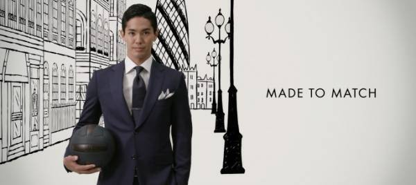 ダンヒル、サッカー選手吉田麻也＆武藤嘉紀がスーツを纏うショートムービー公開