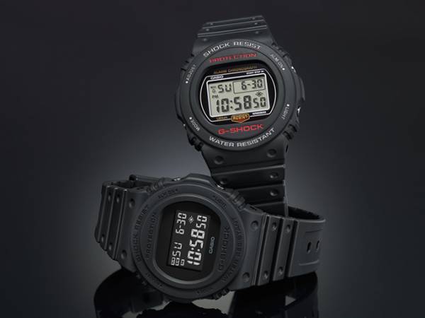 G-SHOCK初期の丸型フェイスウォッチが復刻