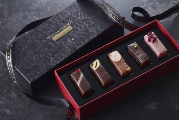 ルワンジュ東京のバレンタイン、新感覚「ギモーヴショコラ」マシュマロ＆ゼリーの食感を一度に