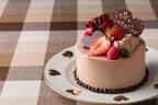 横浜ベイホテル東急のバレンタイン - ハートとリボンを飾ったチョコケーキ&地元の素材を使った生チョコ