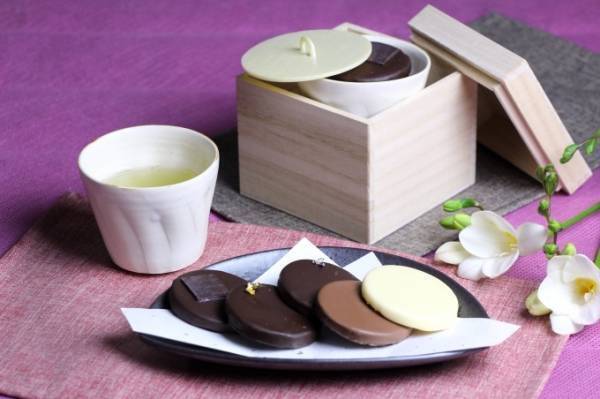 日本の伝統器×5種のチョコ「Wa-Gokoro〜和心〜」セルリアンタワー東急ホテルのバレンタイン
